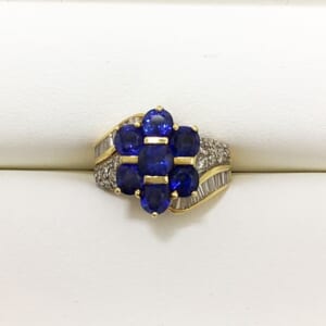 サファイアリング 3.25ct