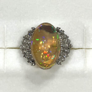 オパールリング 9.13ct