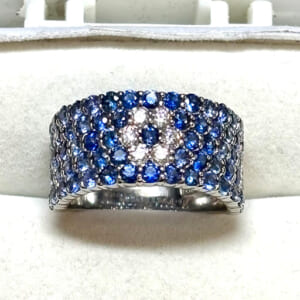サファイアリング 3.26ct