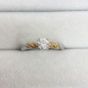ダイヤモンドリング 0.34ct