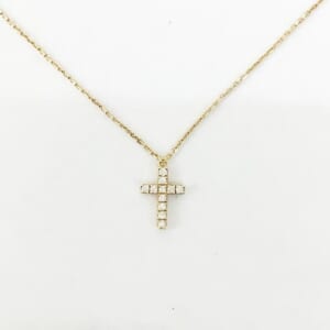 カルティエ シンボルクロスダイヤモンドネックレス CRB7221800
