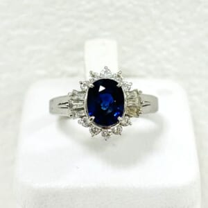 サファイアリング 1.47ct