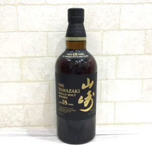 山崎 18年 シングルモルト 旧品(トップ3行) 箱無し