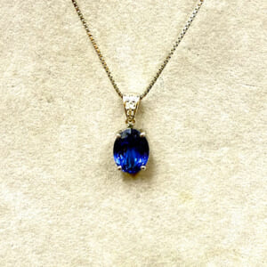 タンザナイトネックレス 4.74ct