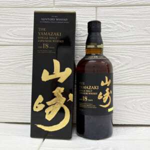 山崎 18年 シングルモルト ホログラムシール有