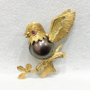 真珠ペンダントトップ 13mm