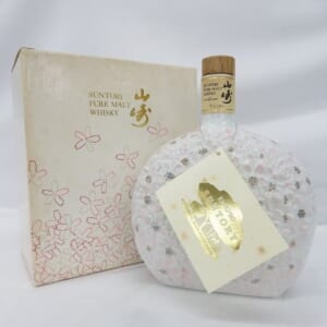 山崎 12年 花の万博記念 陶器ボトル ピュアモルト 箱付