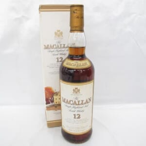 ザ・マッカラン 12年 シェリーオーク オールドボトル 750ml 箱付