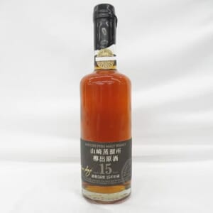 山崎蒸溜所 樽出原酒 15年貯蔵 600ml