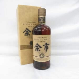 余市 20年 シングルモルト 箱付