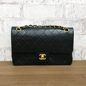 シャネル マトラッセ チェーンショルダーバッグ ラムスキン ゴールド金具 A01112