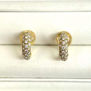 ダイヤモンドピアス 0.73ct