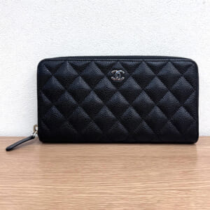 シャネル マトラッセ ロングジップウォレット A50097 