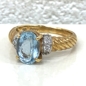 ブルートパーズリング 1.62ct