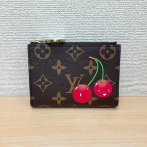 ルイヴィトン モノグラム LV × TM ポルトフォイユリサ M13420