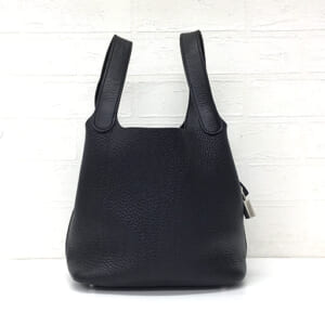 エルメス ピコタンロック PM 黒 トリヨン シルバー金具