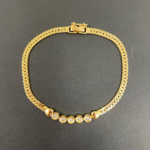 ダイヤモンドブレスレット 0.24ct
