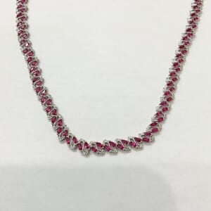ルビーネックレス 12.00ct