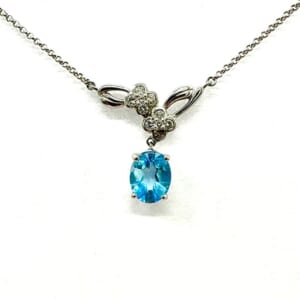 ブルートパーズネックレス 2.12ct