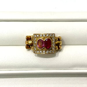 ルビーリング 0.88ct