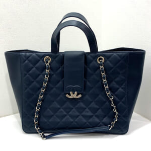 シャネル 2WAYショッピングバッグ チェーンショルダー A98664