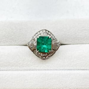 エメラルドリング 2.88ct