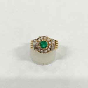 エメラルドリング 0.480ct