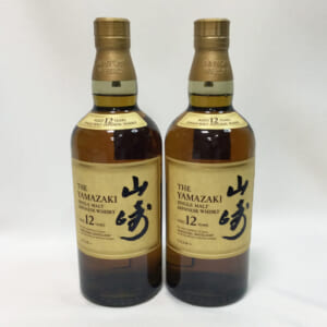 山崎 12年 シングルモルト など2点