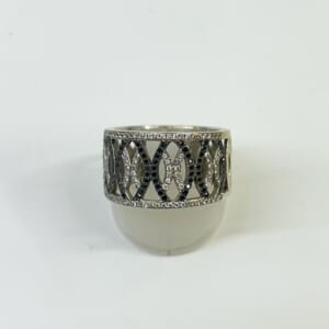 ブラックダイヤモンドリング 0.260ct