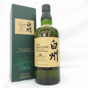 白州 18年 シングルモルト 海外向けラベル 箱付