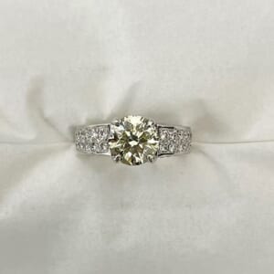 ダイヤモンドリング 4.19ct