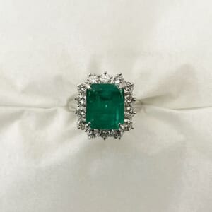 エメラルドリング 6.5ct