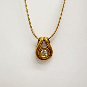 ダイヤモンドネックレス 0.21ct