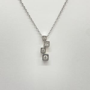 ダイヤモンドネックレス 0.23ct