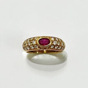 ルビーリング 0.532ct