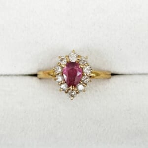 ルビーリング 0.57ct