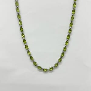ペリドットネックレス 24.230ct
