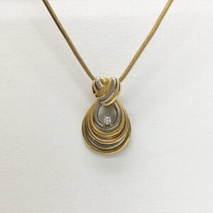 ダイヤモンドネックレス 0.07ct