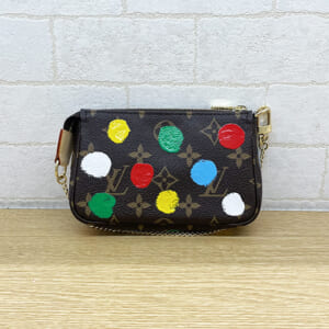 ルイヴィトン LV×草間彌生コレクション ミニポシェットアクセソワール M81866