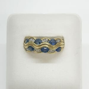 サファイアリング 1.4ct