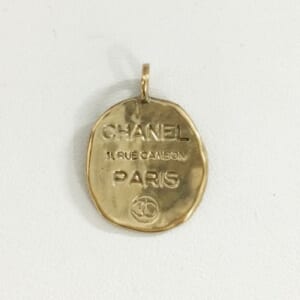 シャネル ヴィンテージチャームコインペンダントトップ