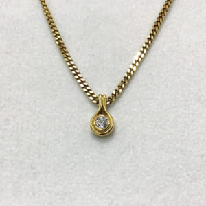 ダイヤモンドネックレス 0.186ct