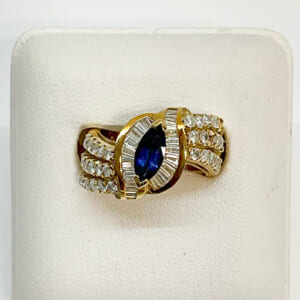サファイアリング 0.79ct