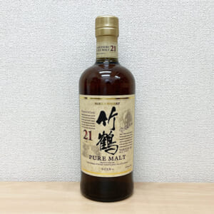 竹鶴 21年 ピュアモルト 箱無し