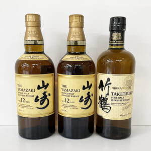 山崎 12年 シングルモルト など3点