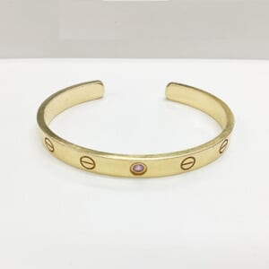 カルティエ ラブブレスレット オープンバングル