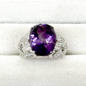 アメシストリング 13.87ct