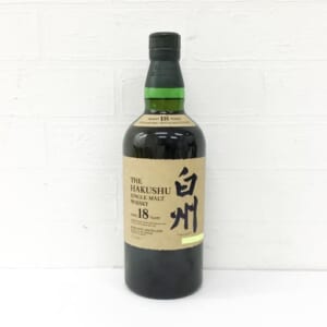 白州 18年 シングルモルト 旧品(トップ3行)