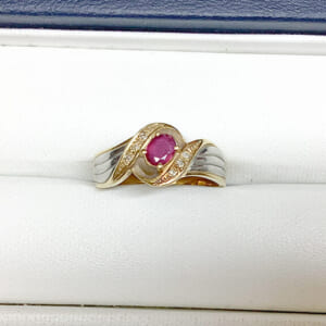 ルビーリング 0.35ct