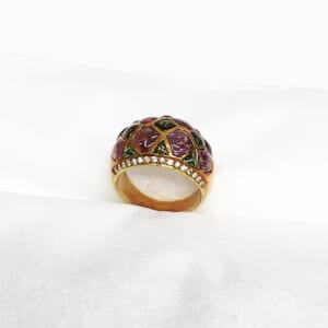 トルマリンリング マルチカラー 4.67ct